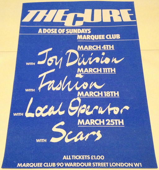 Live 1979.03.11 Marquee, London, England (AUD)